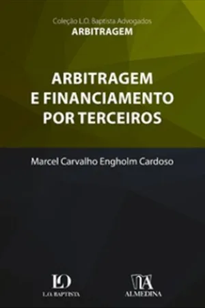 Capa do livro Arbitragem e financiamento por terceiros