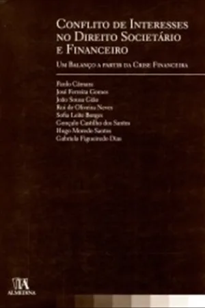 Capa do livro Conflito de interesses no direito societário e financeiro